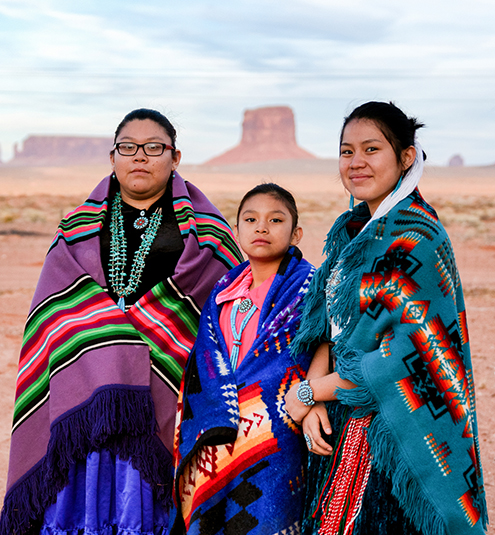 3 navajo sisters